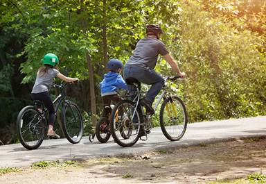 Vélo en famille en Cévennes